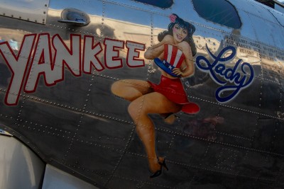 Nose are on our B-17 Yankee Lady.