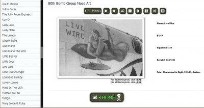 Live Wire - See 3 Photos in the nose art gallery