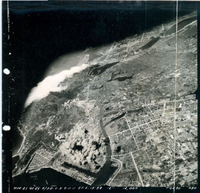 Takao bombing photo
